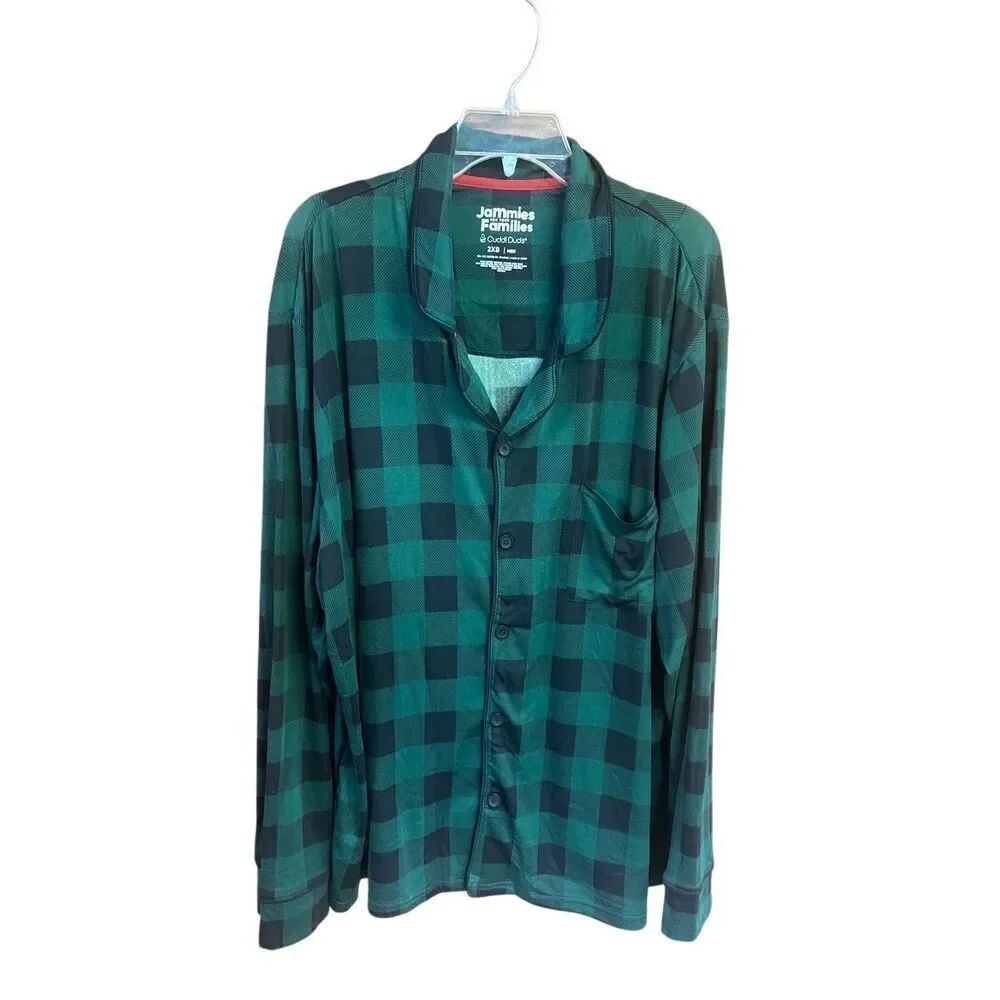 Jammies For Families Mens PJ Top Sz 2X NWOT